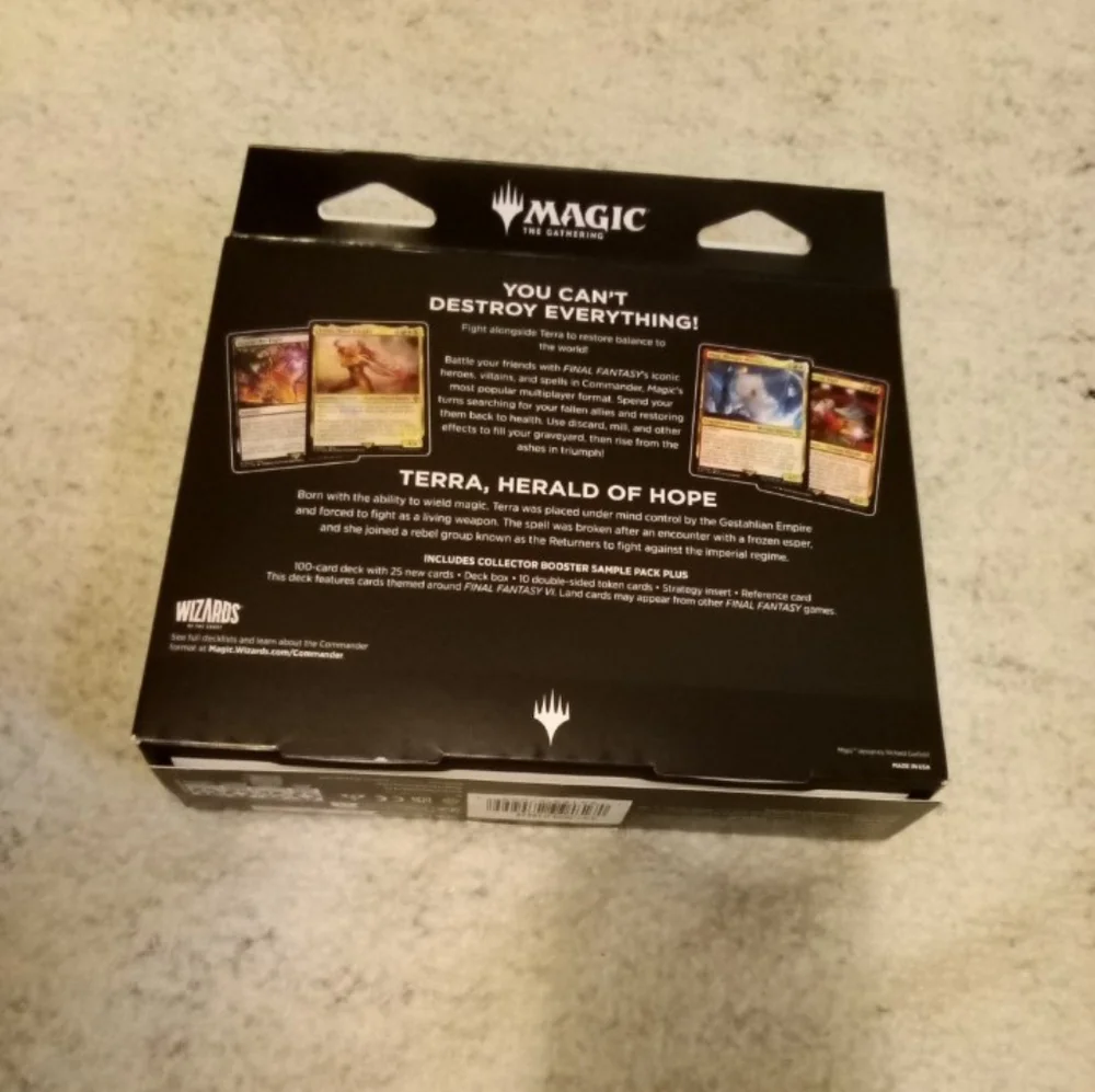 Magic The Gathering Final Fantasy VI Commander Deck Revival Trance Sealed